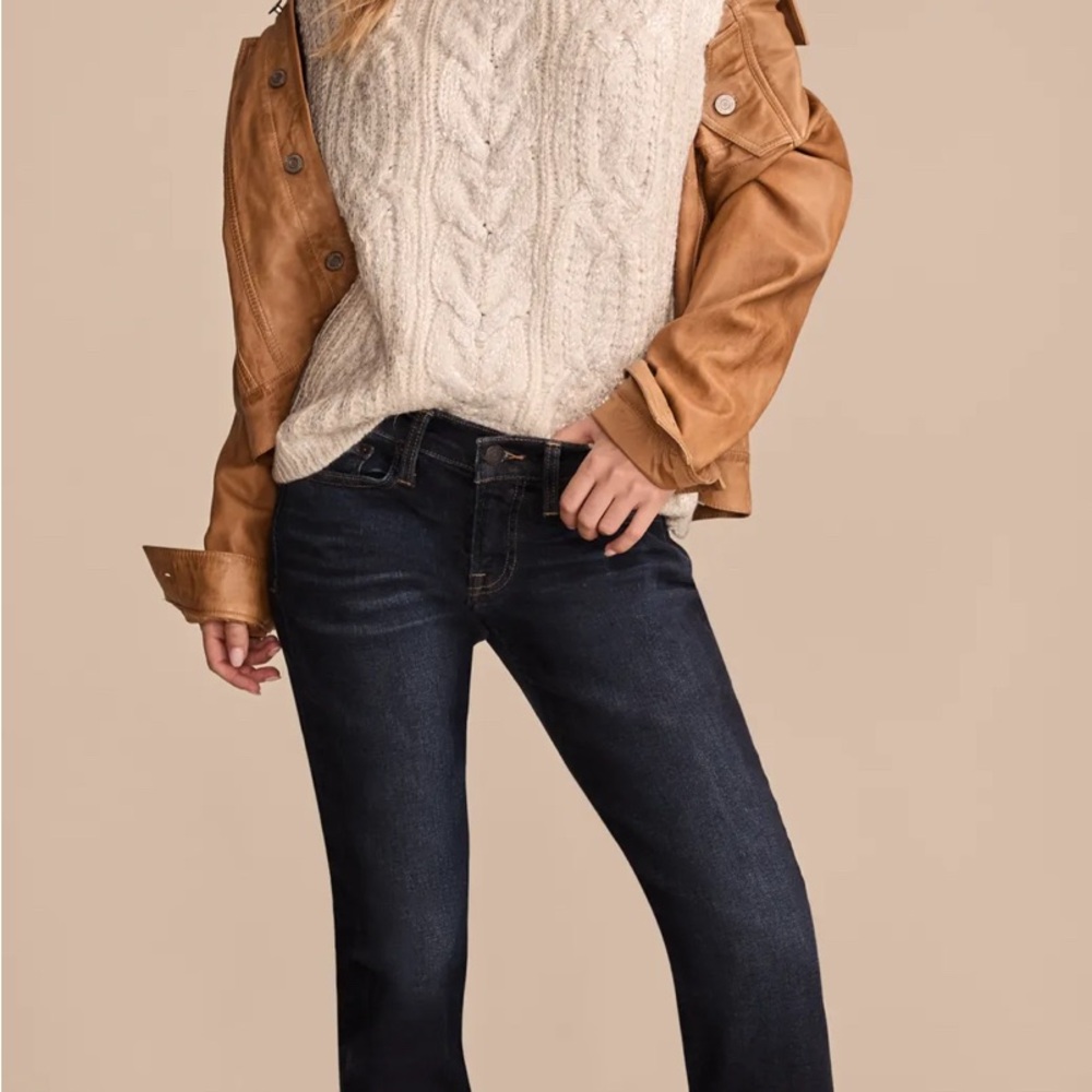 Lucky sweet mid rise straight Women's Jeans dark wash
